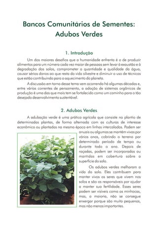 Manual de Adubos Verdes