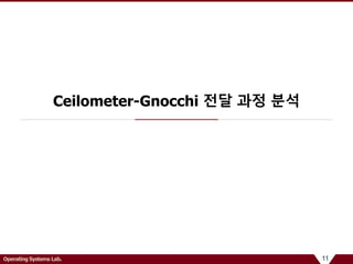 11Operating Systems Lab.
Ceilometer-Gnocchi 전달 과정 분석
 