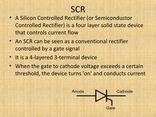 Scr Signals CYCLO CONVERTER USING THYRISTORS | PPT