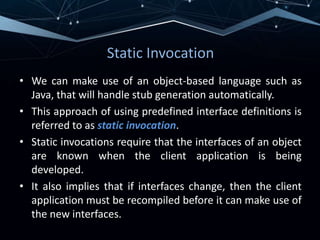 Remote Method Invocation | PPT