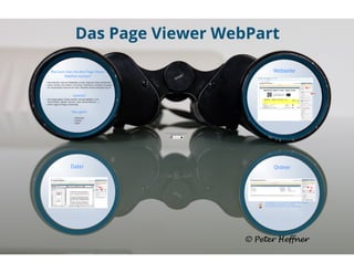 SharePoint Lektion #42: Das Page Viewer Webpart