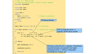Static_Const in object oriented programming | PPTX