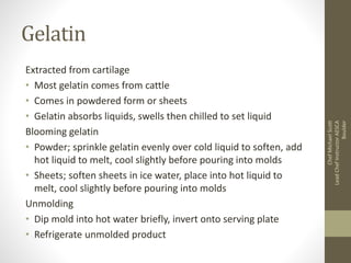 42 tuiles gelatin & foams | PPT