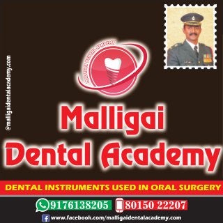 Oral & Maxilofacial Surgery instruments - 43 , Malligai Dental Academy