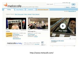 http://www.metacafe.com/ 