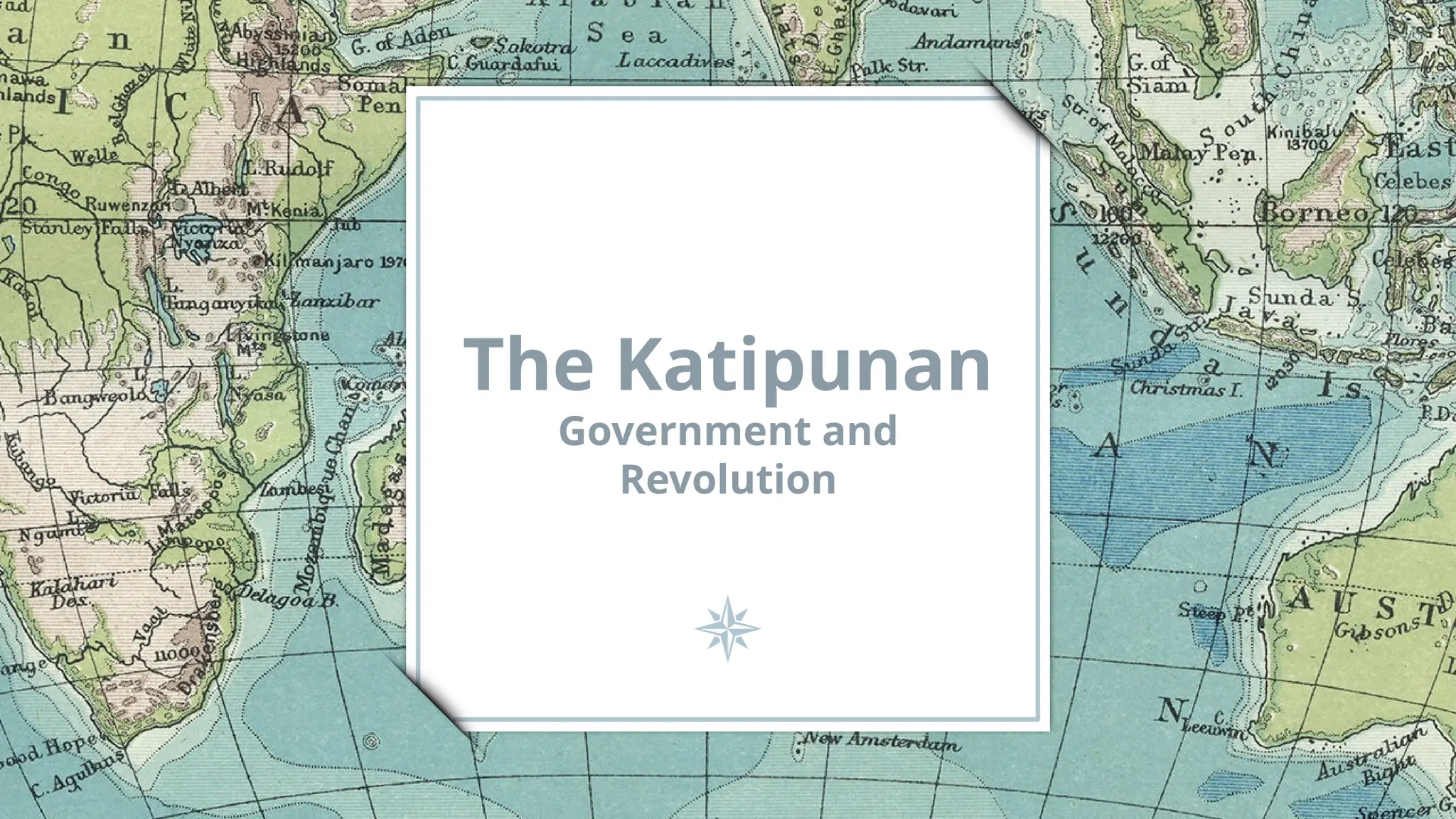 The Katipunan
Government and
Revolution
 
