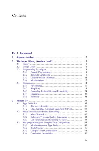 Sequence Analysis and Modern C++ Hauswedell | PDF