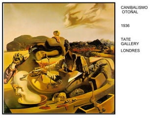 CANIBALISMO  OTOÑAL 1936 TATE GALLERY LONDRES 
