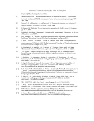 Pervasive Computing Solutions for Dementia Homecare: Ontology and ...