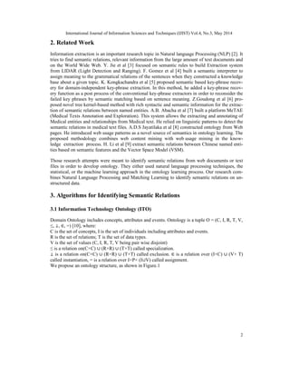 IDENTIFYING THE SEMANTIC RELATIONS ON UNSTRUCTURED DATA | PDF