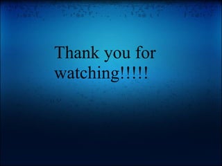 Thank you for watching!!!!! 