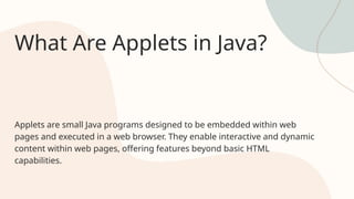 4319_lifecycle_applet in java programming.pptx