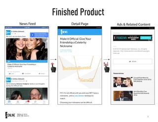 Finished Product
3	
  
News Feed Detail Page Ads & Related Content
 