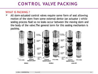 Control Arm Packing Comprehensive Guide to Process Control Valves: Terminology, Types, and ...