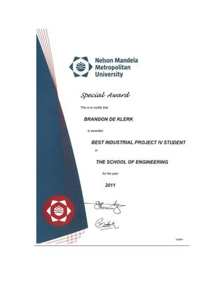 Qualifications and Certificates