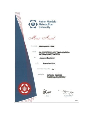 Qualifications and Certificates