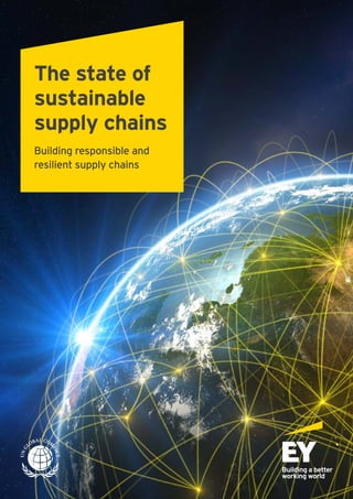 The state of
sustainable
supply chains
Building responsible and
resilient supply chains
 