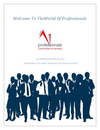 Welcome To TheWorld Of Professionals
 