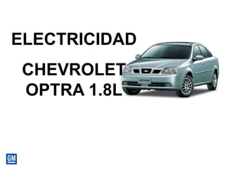 ELECTRICIDAD
CHEVROLET
OPTRA 1.8L
 