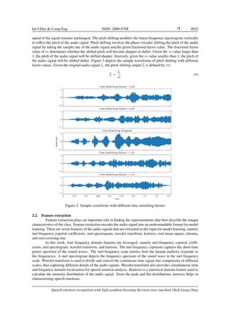 Speech emotion recognition with light gradient boosting decision trees ...