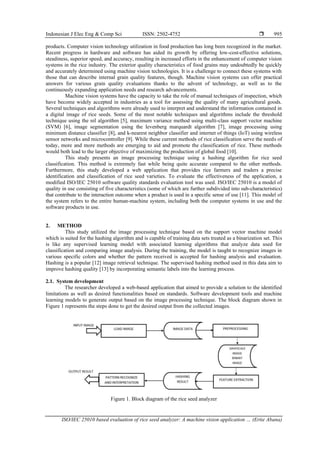 ISO/IEC 25010 based evaluation of rice seed analyzer: A machine vision ...