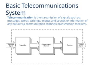 Comprehensive Overview of Mobile Wireless Telecommunications Systems ...