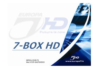 MPEG-4 DVB-T2
Mod: KT2F-SA275HDCO
 