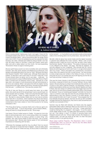 Shura Interview- Example Feature