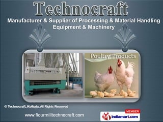 Manufacturer & Supplier of Processing & Material Handling
                Equipment & Machinery
 