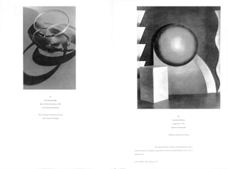 49
Paul Outerbridge
Musical Semi-abstraction，1924
toned platinum photograph
The Art Museum, Princeton Univ
Gift of David H.McAlpin
Composition, 1925
pigmented photograph
The copying of nature by means ofthe photographic camera
and the mechanical reproduction ofperspective, have been rendered obsolete by the work of
modern artists.
Laszlo Moholy-Nagy, Broovt,192
 