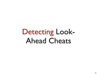 CS4344 Lecture 5: Synchronization and Cheating in P2P Games