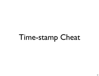 CS4344 Lecture 5: Synchronization and Cheating in P2P Games