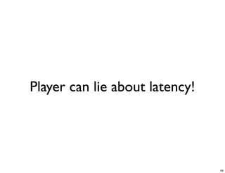 CS4344 Lecture 5: Synchronization and Cheating in P2P Games