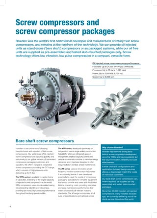 Howden Taiwan_Compressors_Div_brochure_A4 | PDF