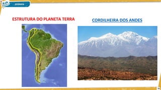 ESTRUTURA DO PLANETA TERRA CORDILHEIRA DOS ANDES
15
 