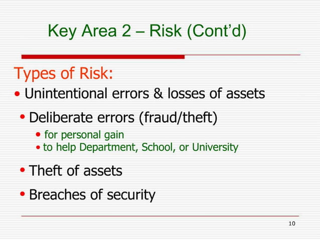 Internal Control Training Presentations | PDF
