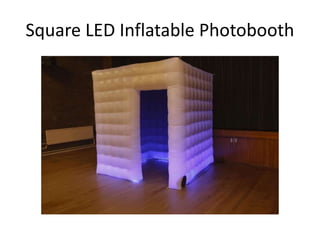 Square LED Inflatable Photobooth