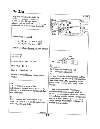 solution of chap 1 operation research 