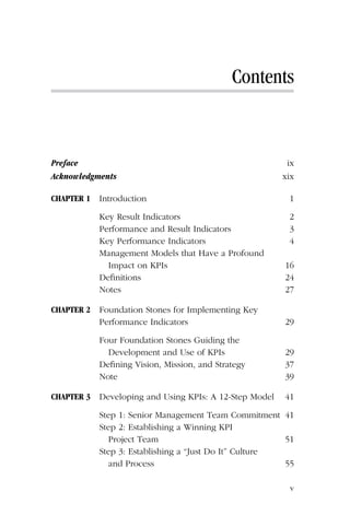 Key Performance Indicators KPI Developing Implementing and Using ...