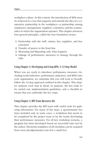 Key Performance Indicators KPI Developing Implementing and Using ...