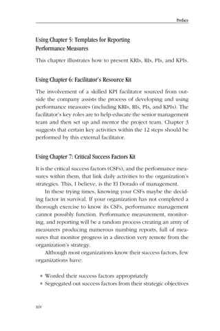 Key Performance Indicators KPI Developing Implementing and Using ...