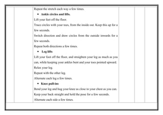 Comprehensive Lesson Plan on Prevention of Deep Vein Thrombosis for ...