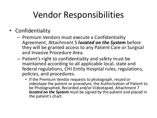 vendor confidentiality agreement rome fontanacountryinn com vendor confidentiality agreement