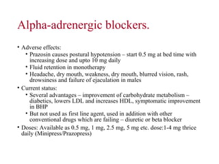 Prozosin Rash antihypertensive drugs | PPT | Heart and Cardiovascular Diseases ...