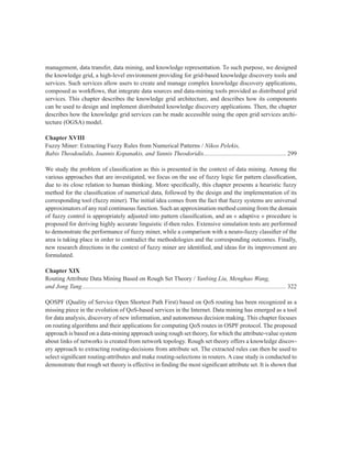 Mathematical Methods For Knowledge Discovery And Data Mining Giovanni ...
