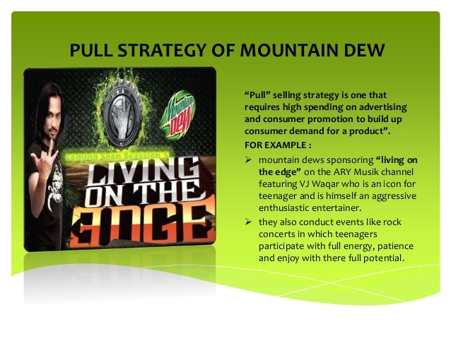 Presentation On Mountain Dew Sheni