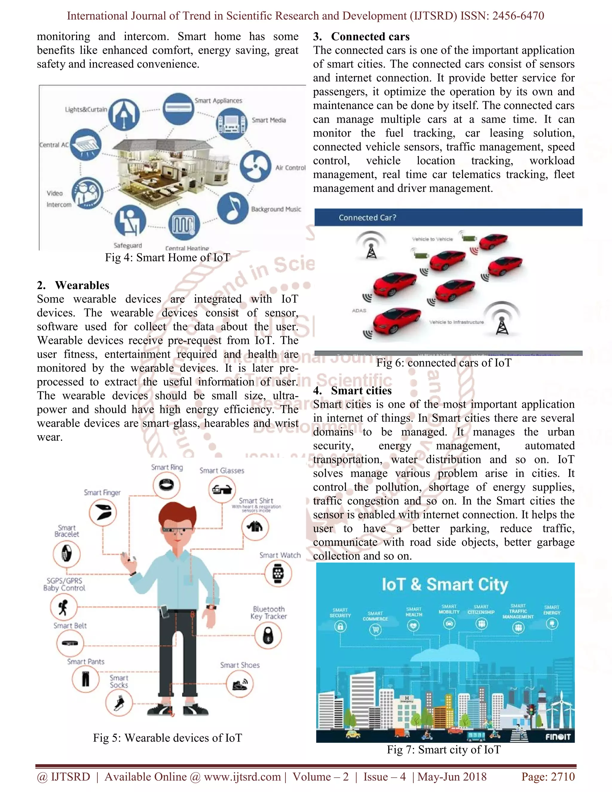 Internet of Things (Iot) Based Smart Environment and its Applications | PDF