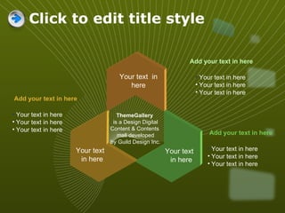 Click to edit title style ThemeGallery   is a Design Digital Content & Contents  mall developed by Guild Design Inc. Your text  in here Your text  in here Your text  in here Add your text in here Your text in here Your text in here Your text in here Add your text in here Your text in here Your text in here Your text in here Add your text in here Your text in here Your text in here Your text in here 