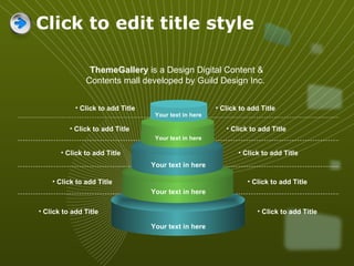 Click to edit title style Your text in here Your text in here Your text in here Your text in here Your text in here Click to add Title Click to add Title Click to add Title Click to add Title Click to add Title Click to add Title Click to add Title Click to add Title Click to add Title Click to add Title ThemeGallery  is a Design Digital Content & Contents mall developed by Guild Design Inc. 