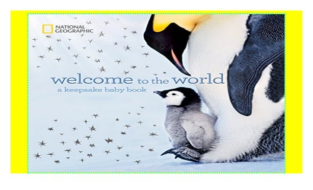 welcome to the world baby book